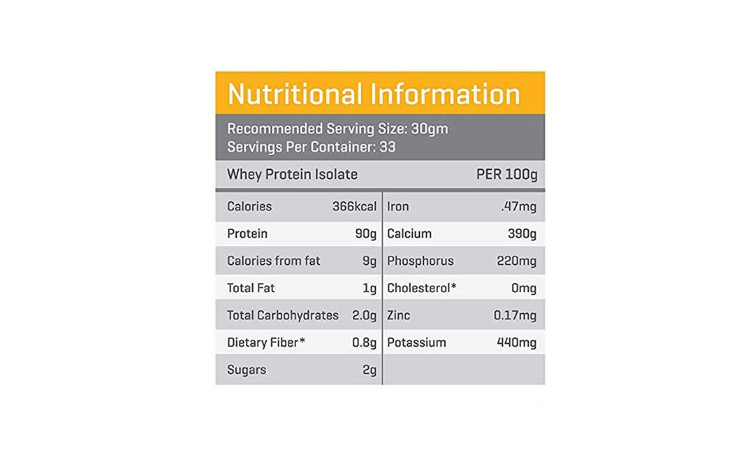 Bulkamino Whey Protein Isolate    Pack  1 kilogram